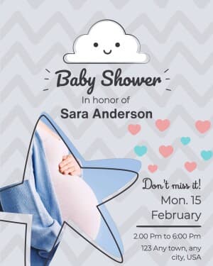 Babyshower ad post