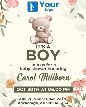 Babyshower template