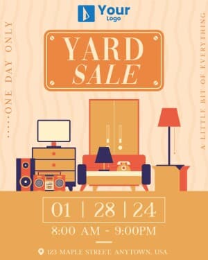 Yard Sale facebook banner