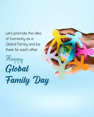 Global family day creative image