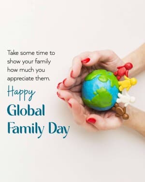 Global family day Instagram Post
