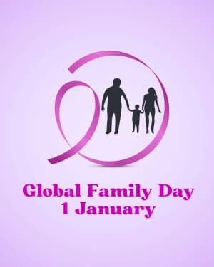 Global family day graphic