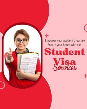 Student Visa promotional images