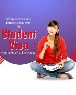 Student Visa facebook banner