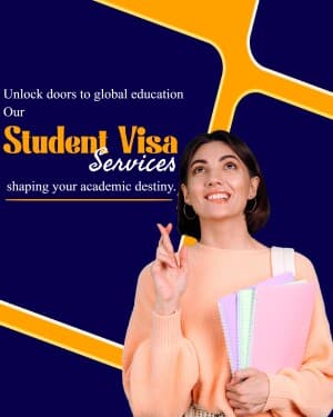 Student Visa facebook ad