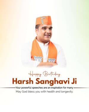 Harsh Sanghavi Birthday video