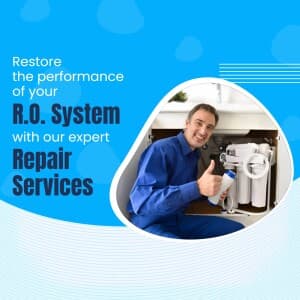 R.O Repairing marketing post