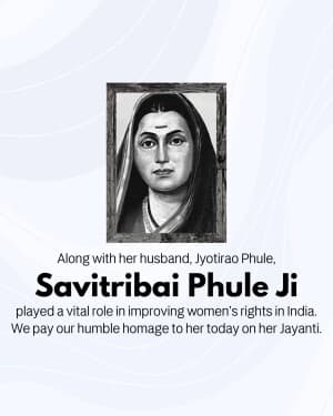 Savitribai Phule Jayanti video