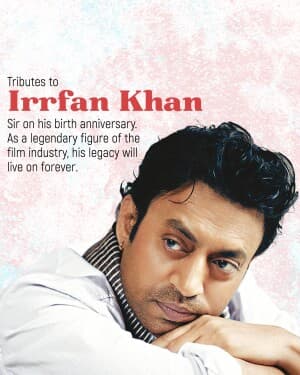Irrfan Khan Jayanti video