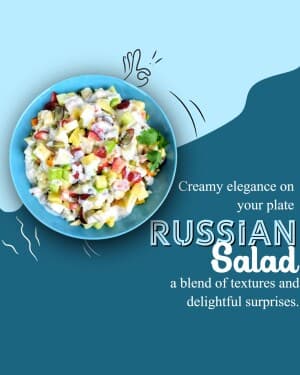 Salad poster