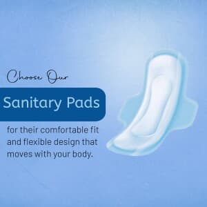 Sanitary Pads flyer