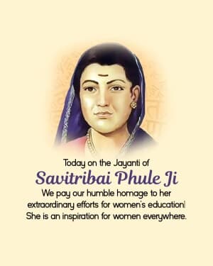 Savitribai Phule Jayanti post