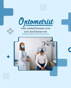 Ophthalmologist promotional template