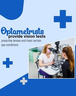 Ophthalmologist promotional post