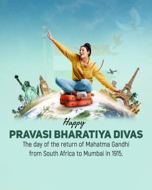Pravasi Bharatiya Divas banner