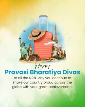 Pravasi Bharatiya Divas event poster