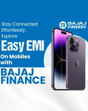 Bajaj Finance promotional post