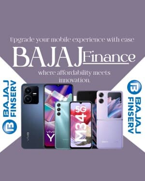 Bajaj Finance promotional images