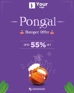 Pongal Offers Instagram banner