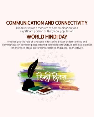 Importance of World Hindi Day image