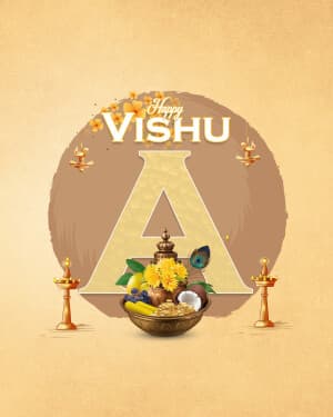Alphabet - Vishu banner