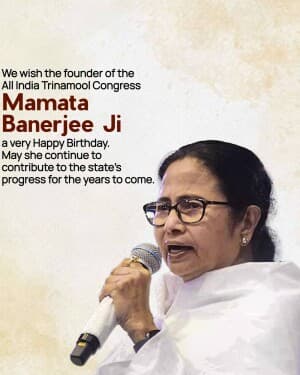 Mamata Banerjee Birthday video