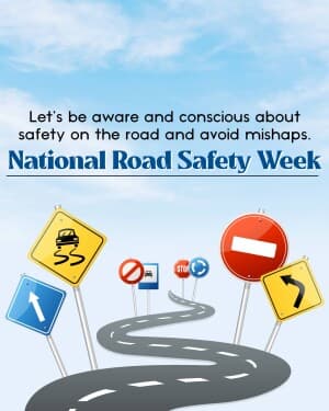 National Road Safety Week graphic