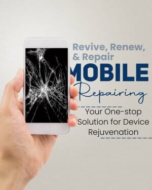 Mobile Repairing facebook banner