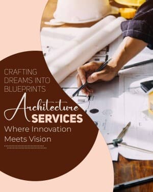 Architect business banner
