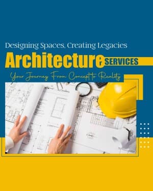 Architect business flyer