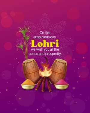 Happy Lohri graphic
