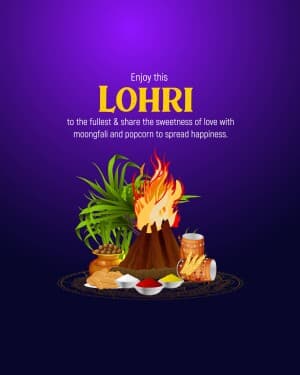 Happy Lohri flyer