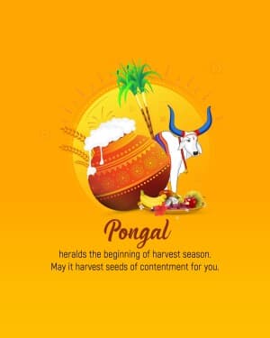 Happy Pongal poster