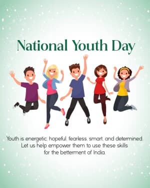 National Youth Day graphic