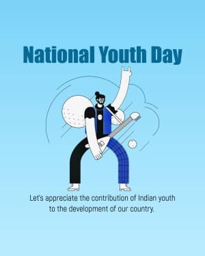 National Youth Day illustration