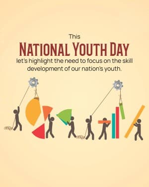 National Youth Day event advertisement