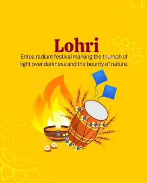 Importance of Lohri graphic