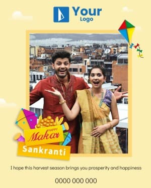 Makar Sankranti Wishes poster