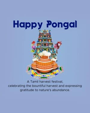 Importance of Pongal graphic