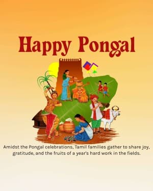 Importance of Pongal banner