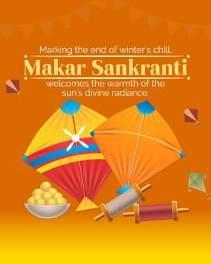 Importance of Makar Sankranti flyer