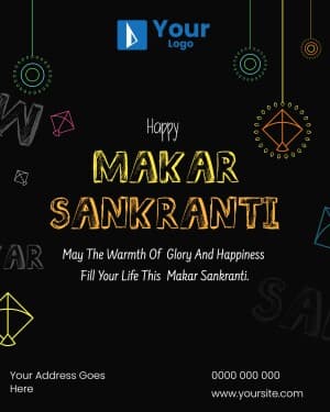 Makar Sankranti Wishes template