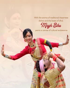 Importance of Magh Bihu event poster