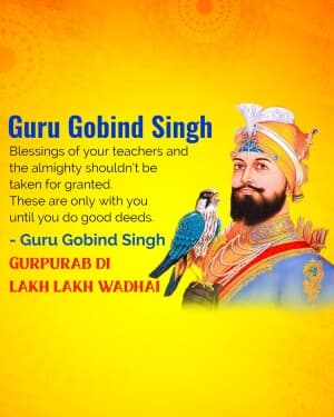 Guru Gobind Singh Jayanti video