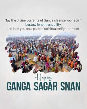 Ganga Sagar Snan graphic