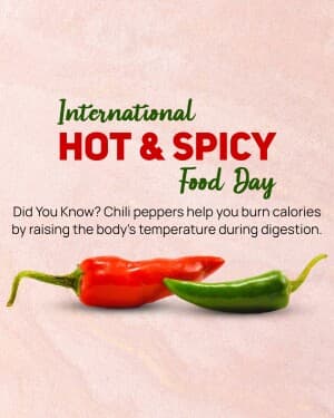 International Hot & Spicy Food Day image