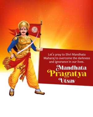 Mandhata Pragatya Utsav event poster