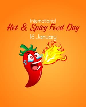 International Hot & Spicy Food Day post