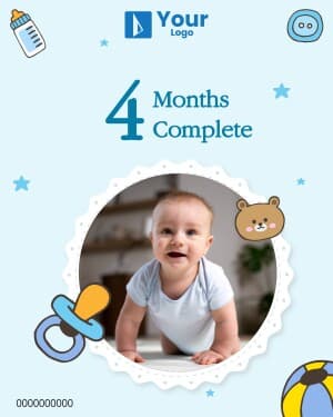 Baby Milestone custom template