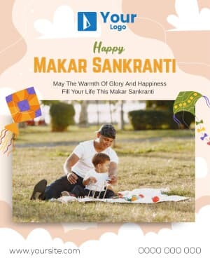 Makar Sankranti Wishes custom template